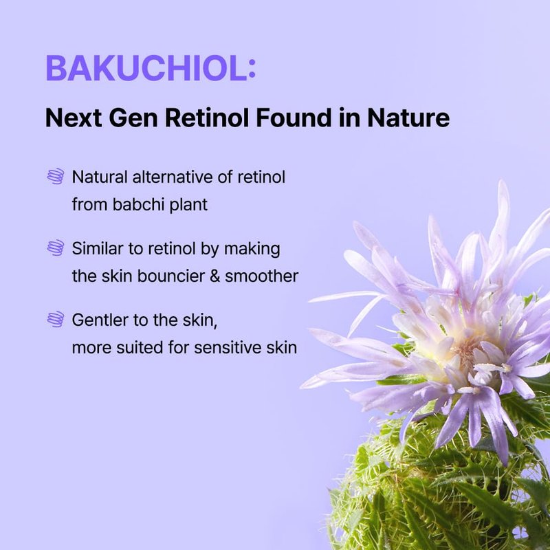 BY WISHTREND Bakuchiol Mighty Duo | Vitamin Amazing Bakuchiol Night Cream 30mL & Pore Smoothing Bakuchiol Serum 30mL