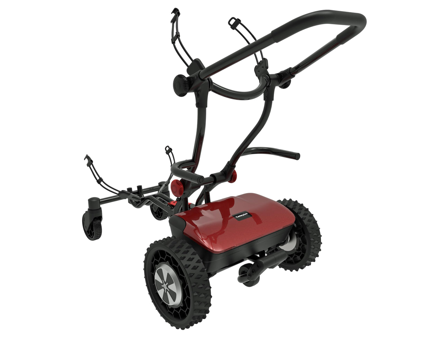 CaddyTrek R2 Red Electric Golf Follow Cart