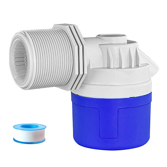 2" NPT Side Inlet Water Float Valve, 2 Inch Big Flow Automatic Water Level Control Float Valve for Water Tank, Water Troughs, Pond, Pool, Livestock, Aquariums (2" Side Inlet)