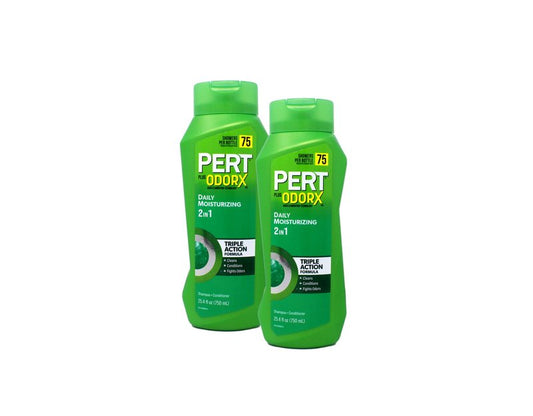 Pert Classic Clean 2 In 1, For Normal Hair, 25.4 Fl Oz (Pack of 2)