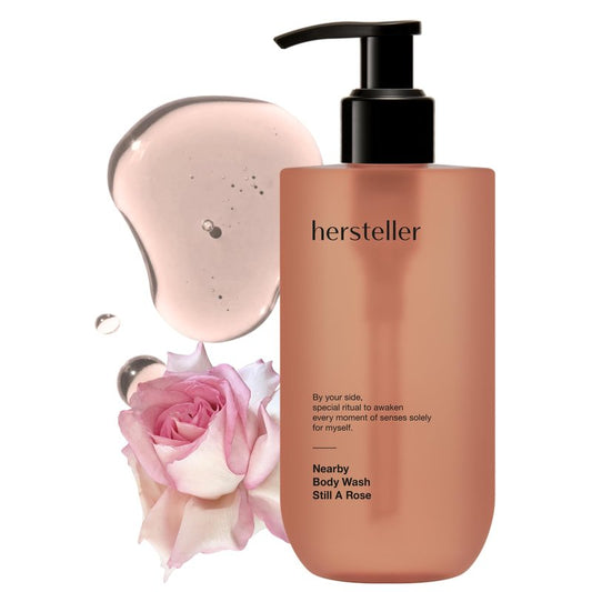Hersteller Nearby Scented Vegan Body Wash 10.1 fl oz Moisturizing Soothing Cleanser for Dry Skin Still A Rose