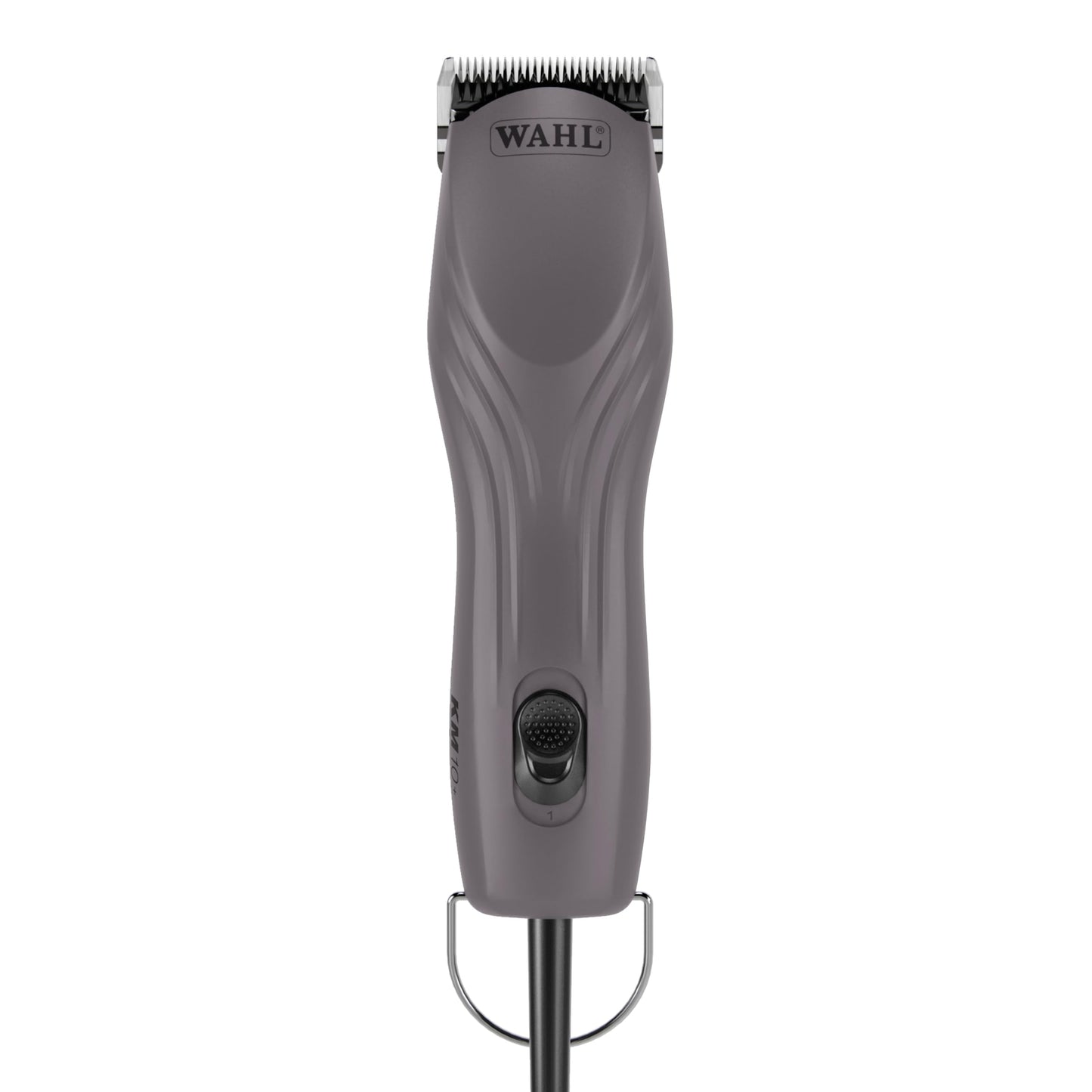 Wahl Pro Animal KM10+ Corded Clipper - New #10 Prime Series Blade, LOCKGUARD Patent Pending Technology & Textured Housing Design - Clippers for Cats, Dogs & Horses - Lightweight - 2-Speeds - Purple