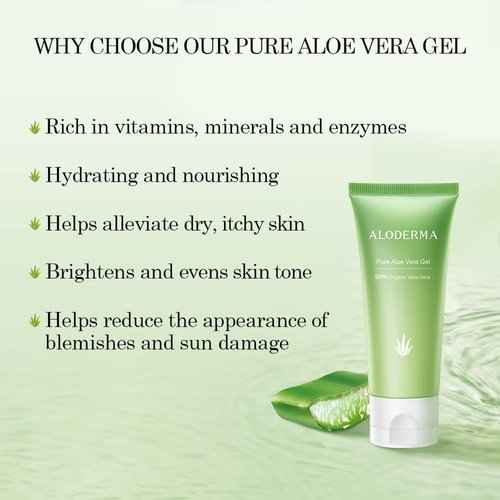 Aloderma Signature Aloe Firming & Rejuvenating Set - 5 Pieces - Gel, Cleanser, Toner, Serum, Cream