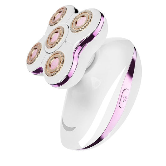 Electric Razors for Women Legs: Rechargeable Body Shaver - Wet Dry Waterproof Hair Remover - Trimmer for Lady Face Arms Public