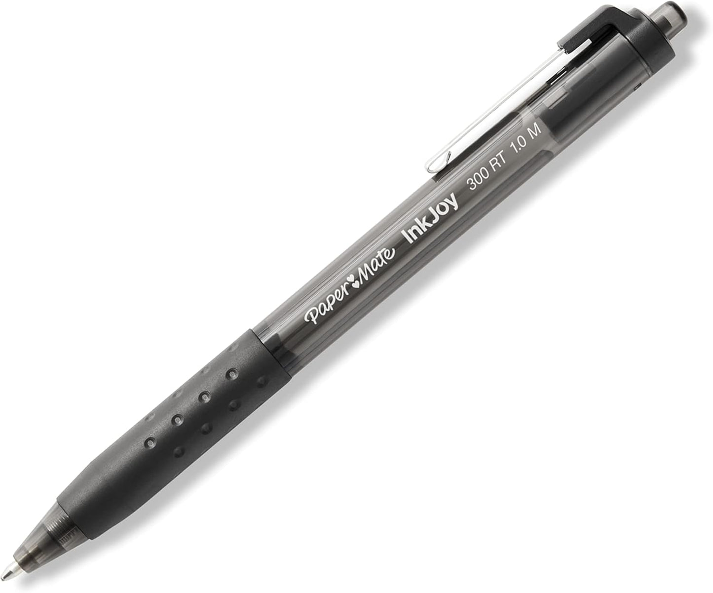 Paper Mate InkJoy 300RT Retractable Ballpoint Pens, Medium Point (1.0mm), Black, Pack of 36, Ideal for Office Supplies, Journaling, and Writing Accessories