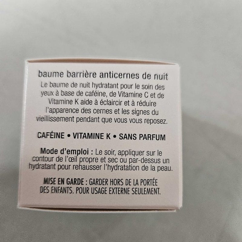 Jouer Luminize Overnight Dark Circle Slugging Balm – Fragrance Free, Caffeine Eye Cream, Overnight Eye Treatment, Brightening Eye Balm, Paraben Free, Gluten & Cruelty Free