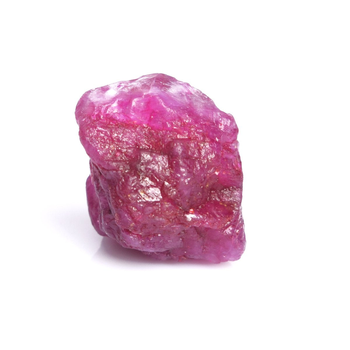 GEMHUB Gemstones Beads Natural Red Ruby 16.50 Carats. Certified Healing Energy Crystal Mineral Rock Rough Ruby Gems Women For Neckalce