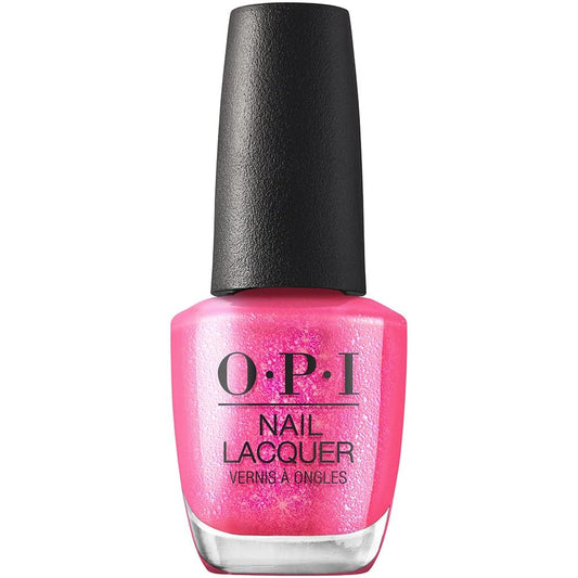 OPI Nail Lacquer Spring Break the Internet | Sheer Bright Pink Shimmer Chip Resistant Nail Polish | Me, Myself Collection