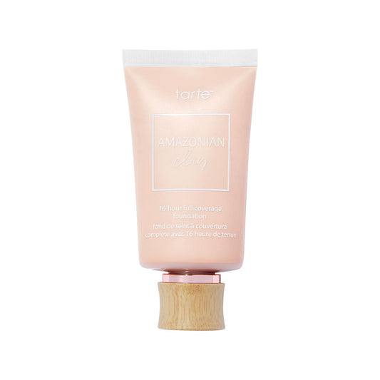 tarte Amazonian clay 16-hour Full Size coverage foundation – Matte Finish Foundation, Vitamin E for Hydration & Smooth Looking Skin, Vegan & Cruelty-Free, full size, fair beige