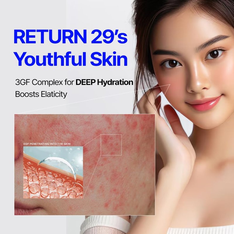 CELL29 RIVERFILL REPAIR CREAM EGF Centella Niacinamide Deep Wrinkle Moisturizer Anti Aging Rejuvenation Crow’s Feet Glass Skin Korean Skincare Skin Barrier Day & Night Routine 1.35 fl.oz (40ml)