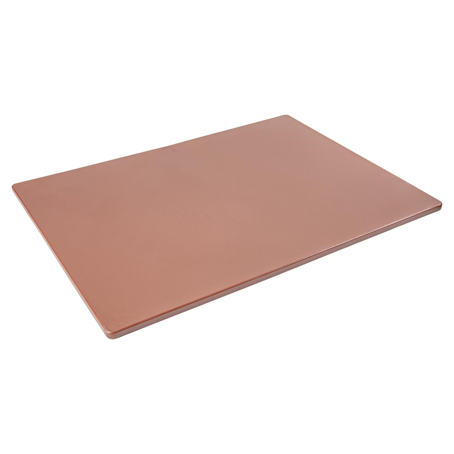 Restaurantware-RW Base 24 x 18 Inch Cutting Boards, 10 Color Coded Chopping Boards - No Scratch, Dishwashable, Brown Plastic Cutting Board Mats, No Odor, Durable, No Slip, Reversible, For Cooked Meat