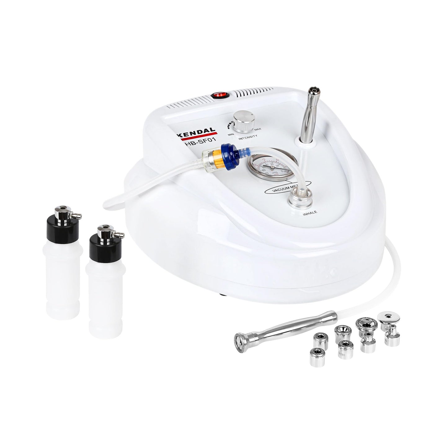 Diamond Microdermabrasion Machine, Kendal Professional Dermabrasion Facial Spray Skin Care Device, Vacuum Blackhead Removal and Spray Moisturizer, Esthetician Supplies, Also for Home Skin Care
