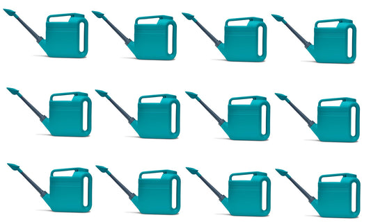 12-Pack 2 Gallon Watering Can, Garden Watering Can Outdoor, Large Plant Watering Can with Long Spout, Non-Slip Handle, Leak-Proof Plastic Watering Can