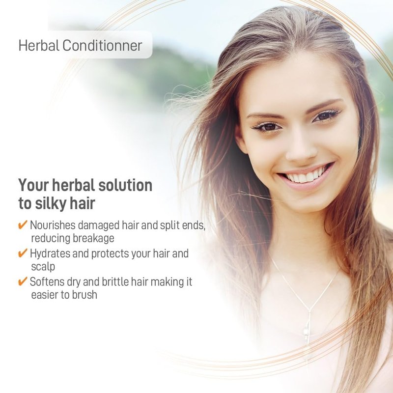 Natural Herbal Hair Conditioner - Nourishing Formula for Soft, Healthy Hair | 500 ml