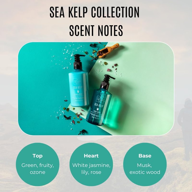 Nourishing Body Cream with Sea Kelp by The Scottish Fine Soaps Company