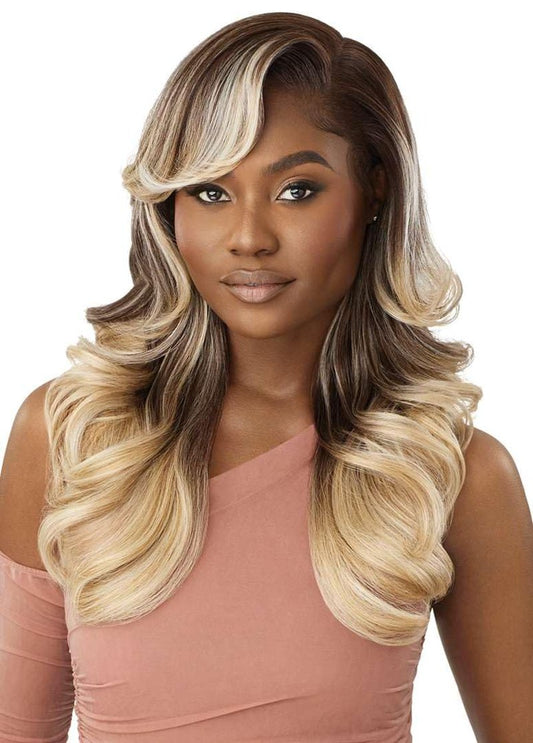 Outre Lace Front Wig - Melted Hairline - Casella (JET BLACK 1)