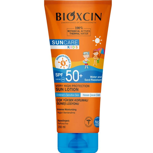 BIOXCIN Sun Care Very High Protection Children's Sunscreen 100% Botanical Active, 50 SPF, 200 ml