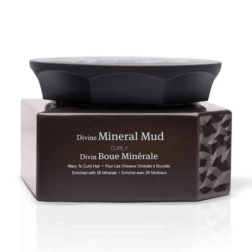Saphira Divine Mineral Mud for Curly and Wavy Hair, Hair Moisturizer and Deep Conditioning Hair Mask for Shine and Bounce, Sulfate-Free, Paraben-Free, Vegan, 8.5 Ounce