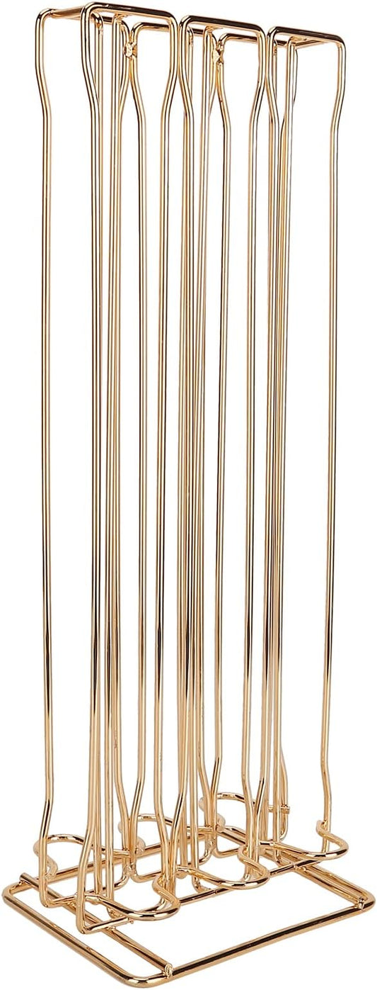 Coffee Capsule Stand, Compact Coffee Pod Capsule Carousel Rack Coffee Pod Dispenser Organizer Rack Stand Coffee Capsule Holder