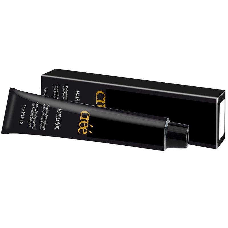 Cree Professional 8.7 - Light Sand Blond Permanent Hair Color - Long Lasting, Rich Vibrant - Gray Coverage 100ml - 3.4 fl.oz.