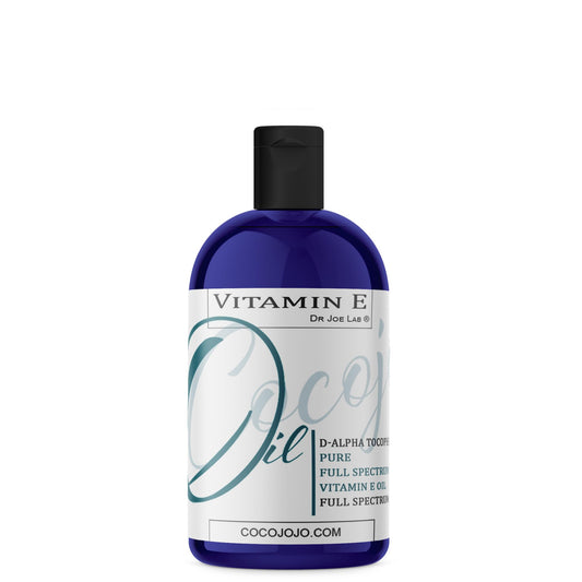 Vitamin E Oil - Pure & Undiluted, Full Spectrum, Alpha Tocopherol - 8 oz - for Skin, Hair, Nails, Body Care Hydrating Rejuvenating Skin Oil