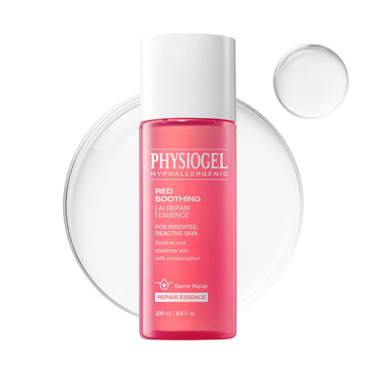 Physiogel Red Soothing Essence, Reduces Redness, Hydration for Dry & Sensitive Skin, Fragrance-Free, Non-Comedogenic, Dermatologist-Tested, Lightweight