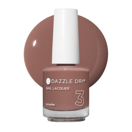 Dazzle Dry Nail Lacquer (Step 3) - Your Nails, But Better - A toffee beige. Semi-sheer cream. (0.5 fl oz)