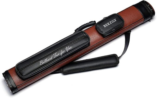 2X2 Billiards Pool Cue Tube Carrying Case