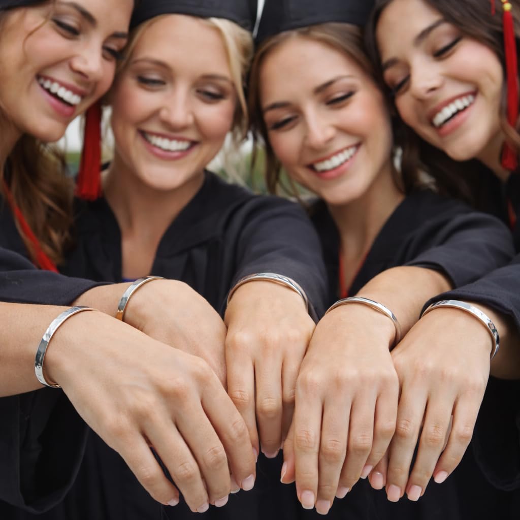 Carviell Bracelet Graduation Gift for Women, Class of 2026 Grad Gifts for Teens, Masters Degree, Doctorate, College, High School Gift, Behind you, All Your Memories. Before you