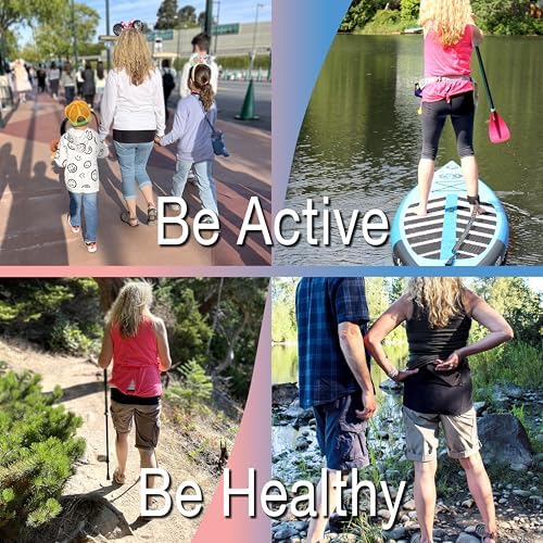 Alki Active® Hip Pain Relief Compression Band for Women - for Sciatic Nerve, Hip Flexor Strain, Torn Labrum, Arthritis, Bursitis, EDS, Fibromyalgia (Medium)