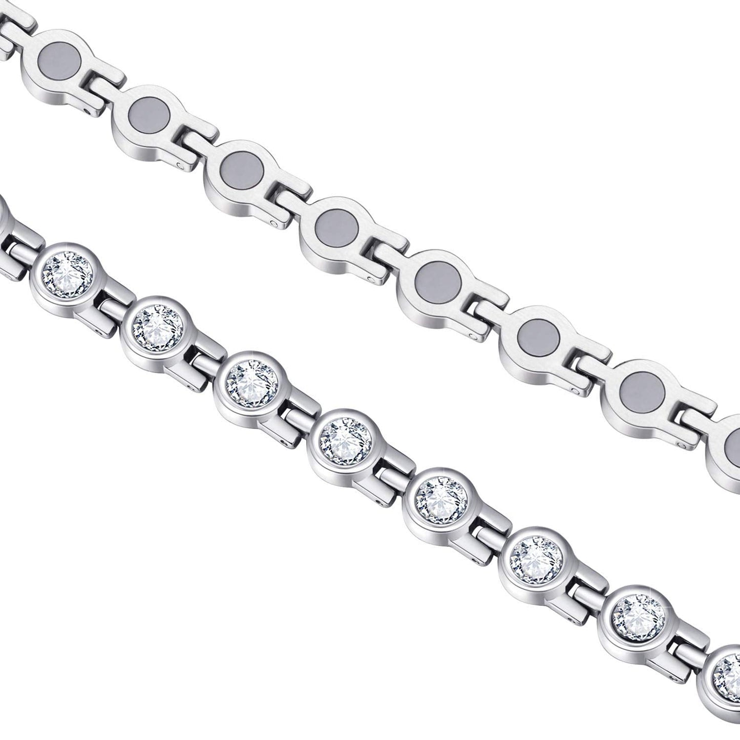 Feraco Magnetic Bracelets for Men Women with Magnets,Jewelry Gift