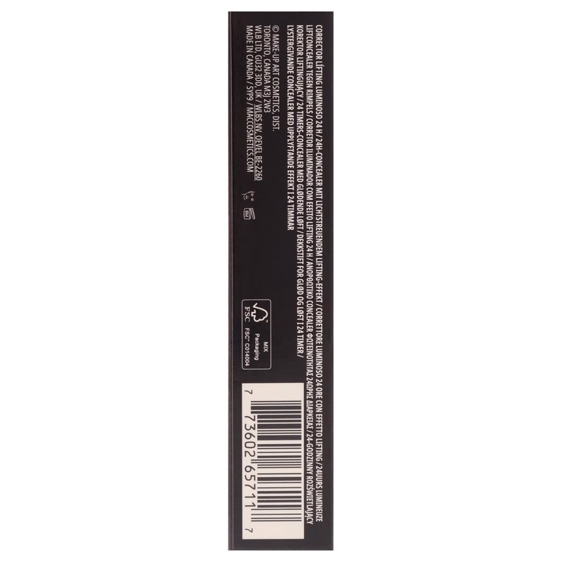 MAC Studio Radiance 24HR Luminous Lift Concealer, NC15, 0.3 Ounces