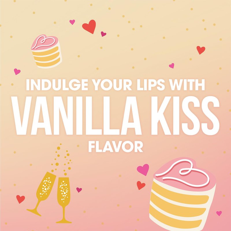 ChapStick Party Favors, Toast to Love Lip Balm Packs (30 Sticks), Sweet Vanilla Kiss, Small Gifts for Bridal Shower & Engagement Parties, 0.15 Oz Ea