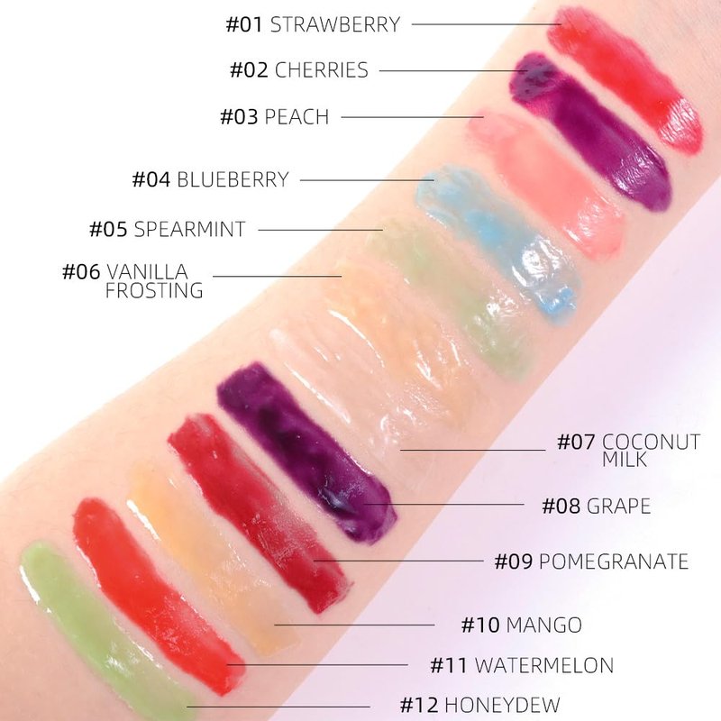 evpct Nourishing Moisturizing Tinted Lip Balm for A Sheer Tint of Color, Softens Smooths Hydrates Moisturizes Lightweight, Lip Care Gloss Plumper Stain for Women Dry & Chapped Lips, VANILLA FROSTING