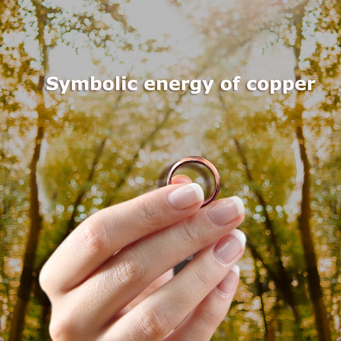 IVY & BAUBLE Pure Uncoated 3mm Copper Ring for Men & Women – Raw Authentic Solid Copper Band – Crafted in USA – Lab-Tested & Wellness Jewelry, Sizes 10