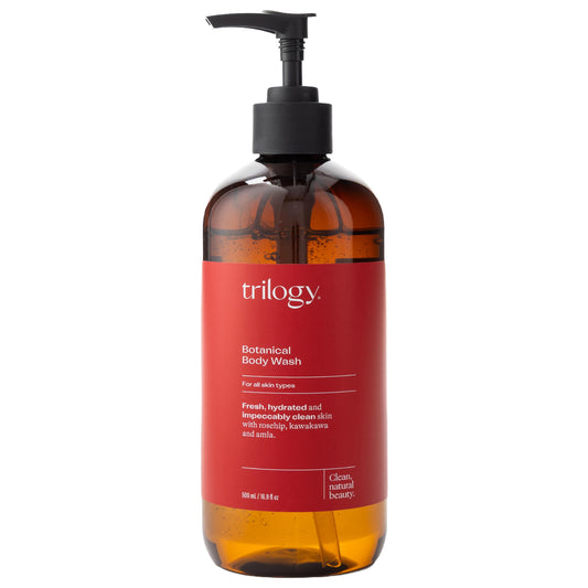 Trilogy Botanical Body Wash, Luxurious Spa Experience with Rosehip Oil, 16.9 fl oz