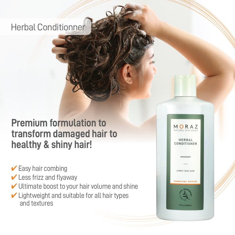 Natural Herbal Hair Conditioner - Nourishing Formula for Soft, Healthy Hair | 500 ml