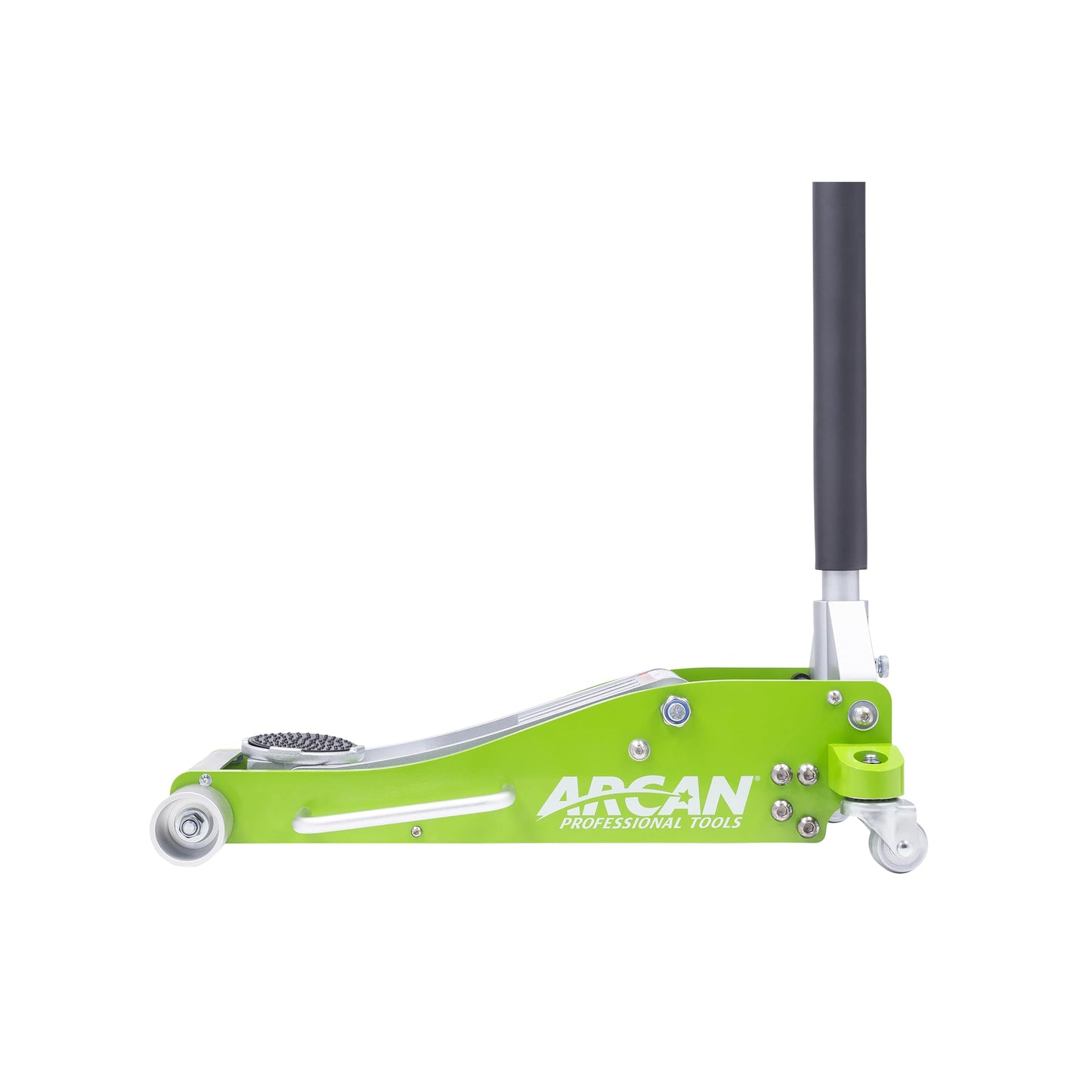 ARCAN 3-Ton Quick-Rise Aluminum Floor Jack with Dual Pump Pistons, Reinforced Lift Arm, Side-Mount Handle, 3.75"–18" Lift Range, Updated Model A20019