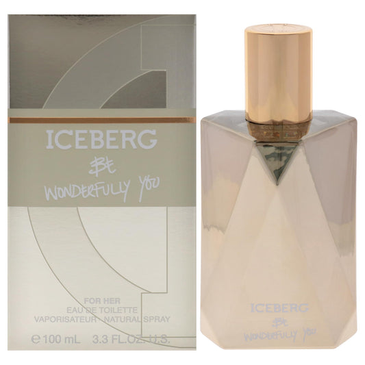 Iceberg Be Wonderfully You for Women - 3.3 oz EDT Spray