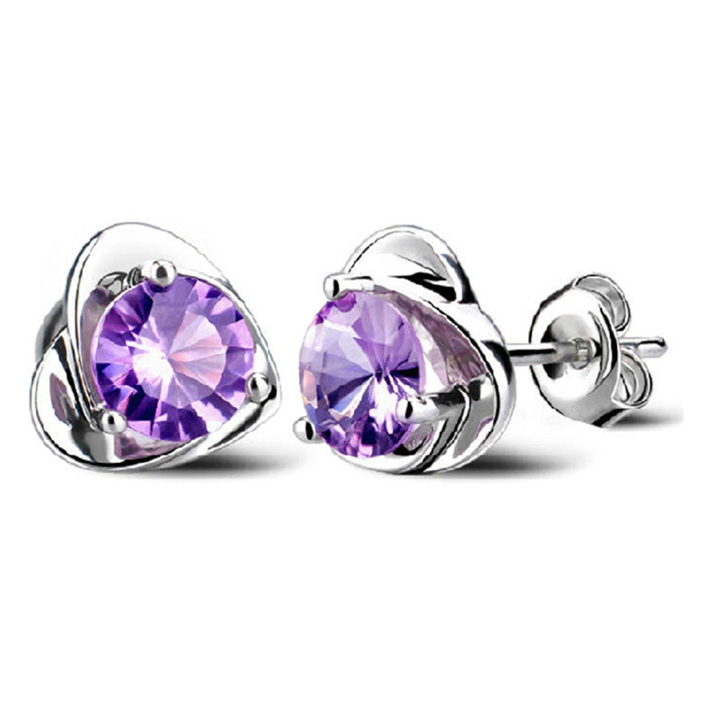 Lymphatic Earrings for Women Halolux Lymphvity Germanium Drainage Therapy Negative Ion Lymph Detox Earrings Jewelry (purple)