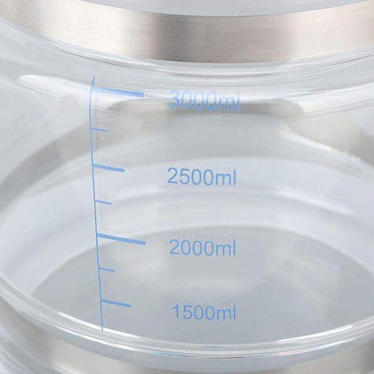 Distiller Water Container 4L Distiller Water Collector, Water Distiller Distilled Water Maker Glass Collection Bottle for Countertop Home Beauty Distillers