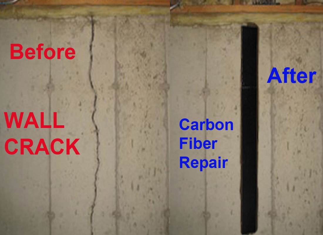 15 Ft Carbon Fiber Basement Wall Crack Repair Kit - 12K Tow Fabric with Epoxy Resin and Hardener - Concrete Foundation Reinforcement (4 Inch Wide)