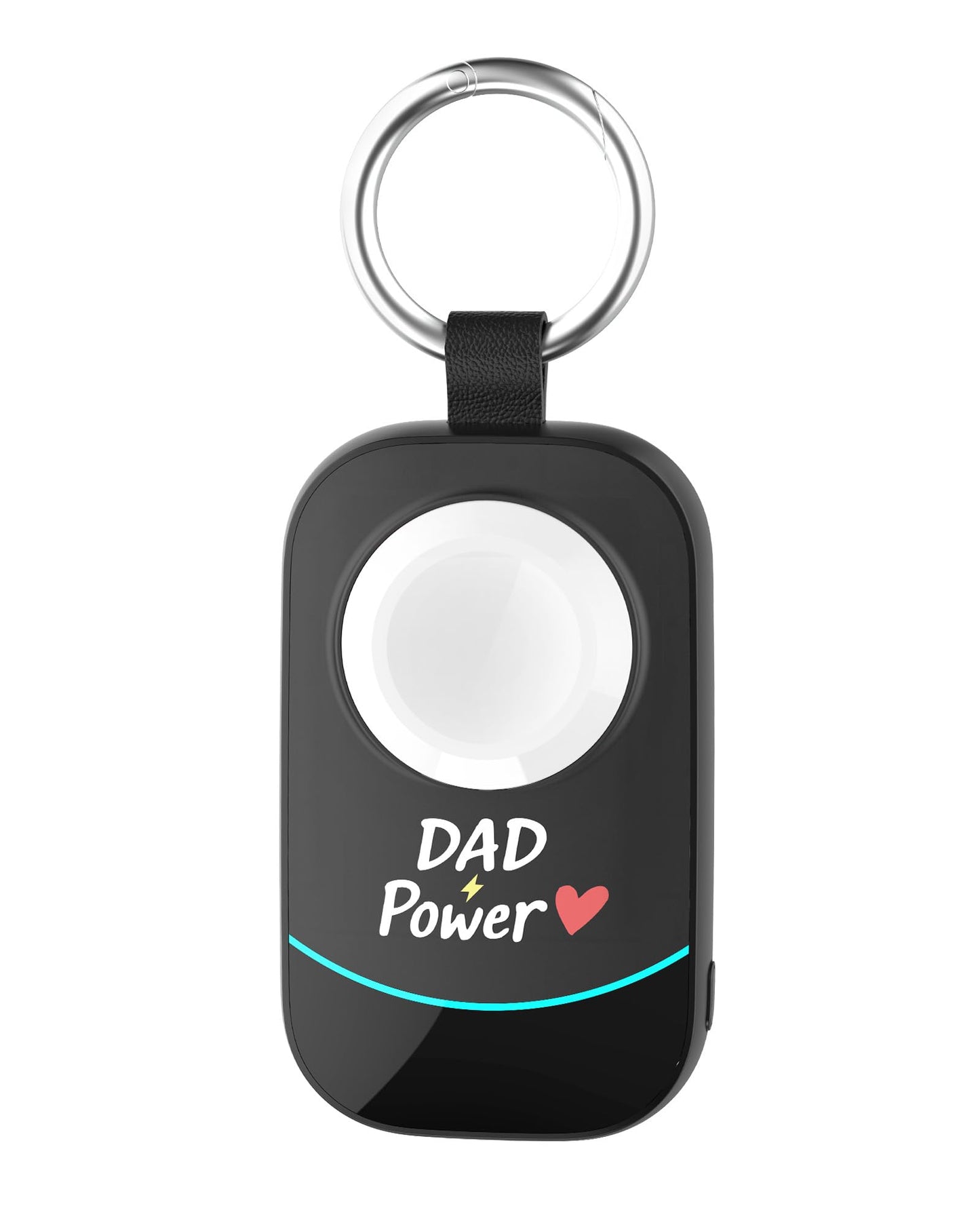 Dad Gifts for Father Day Power - Portable Charger Keychain for Apple Watch Power Bank Dad Gifts, Magnetic Wireless Charging Compatible with iWatch, Travel Essential Gift for Men