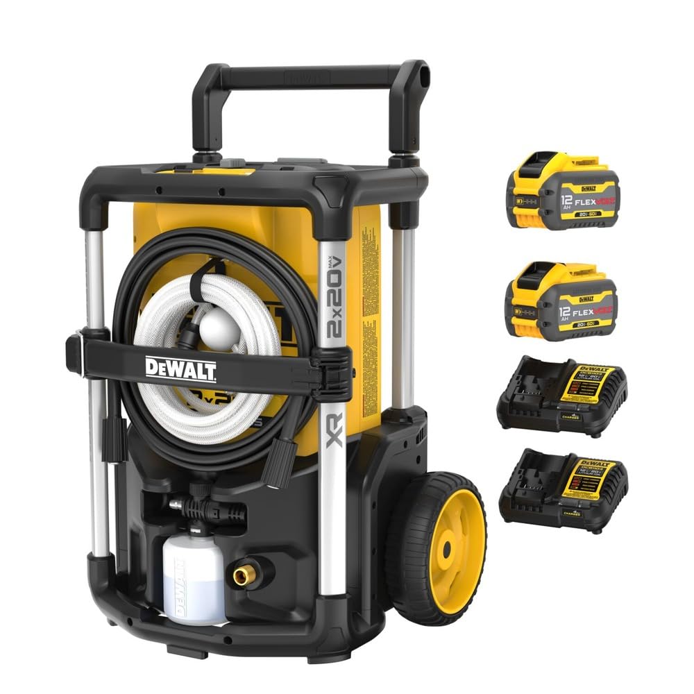 DW 2X20V 1600 PSI PRESSURE WASHER