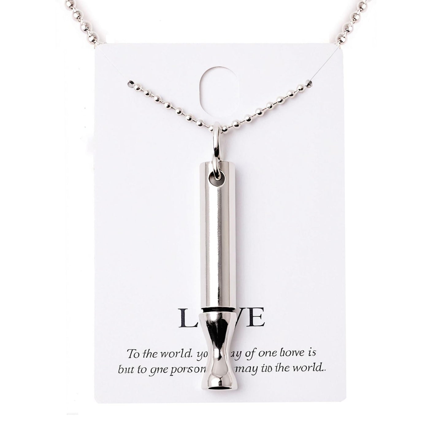 ENFANTRY Breathing necklace Mindfulness Anxiety necklace breathing Stainless Teel Stress Relief pendant Meditation Anxiety Relief Gifts for Women Men (Breathing necklace)