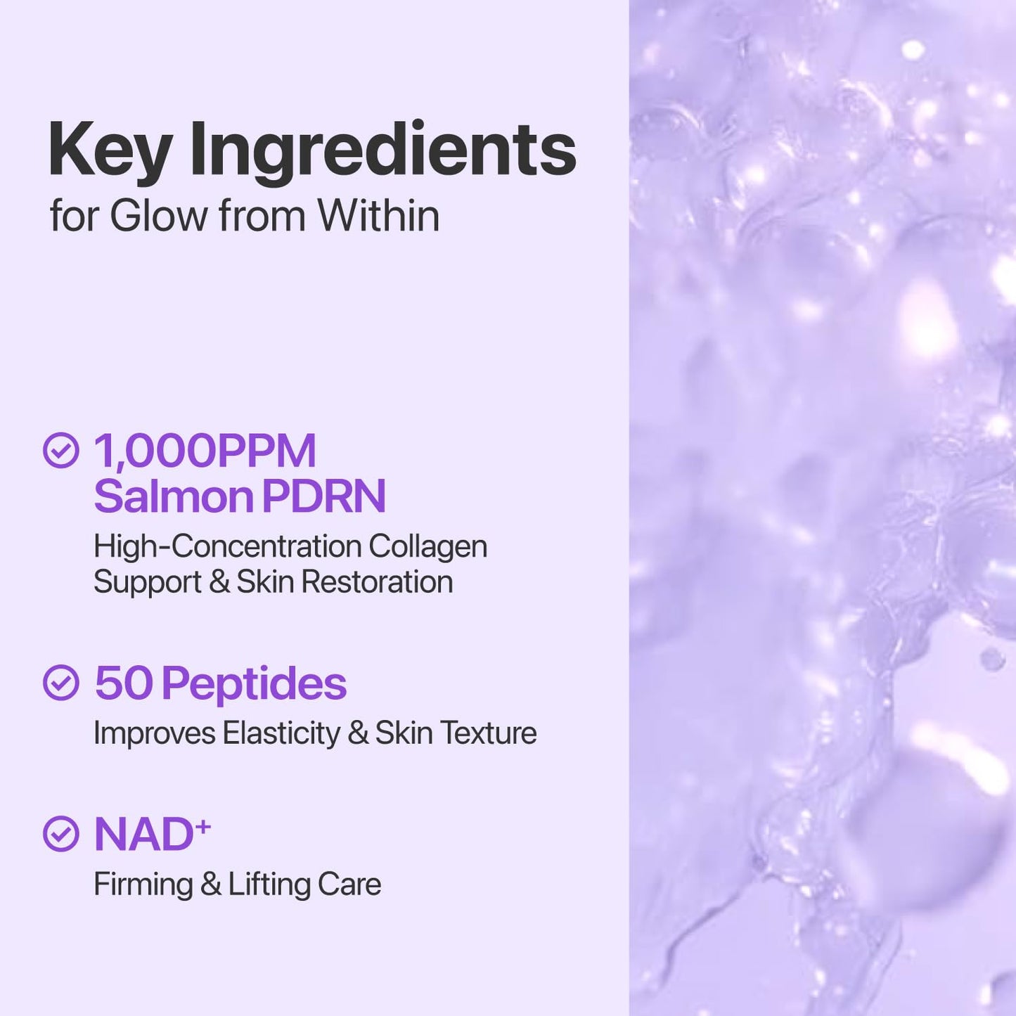numbuzin No.9 NAD+ Salmon PDRN Glow Boosting Toner, Hydrating & Firming Toner for Wrinkles, Fine Lines & Dull Skin, Peptides & Salmon PDRN for Radiance, Korean Skincare 5.07 fl oz