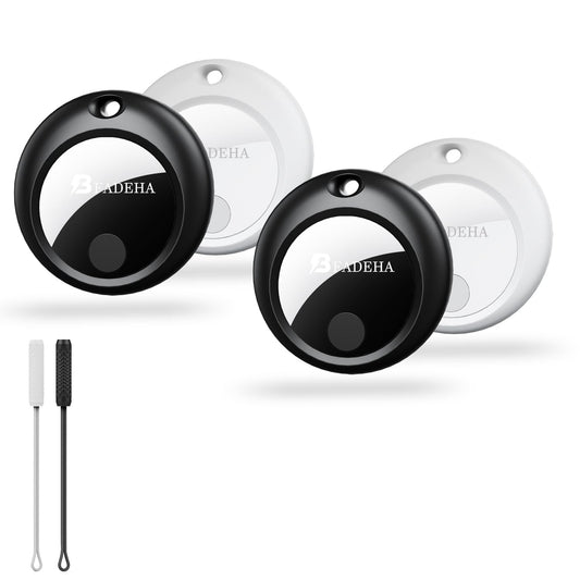 2026 [Apple MFi Certified] (iOS Only) Bluetooth Tracker Smart Finder for Apple Find My iPhone Keys Finder GPS Tracker, 5-10 Years Staying Power, Keys Finder and Item Locator for Wallet, Bags, Passport