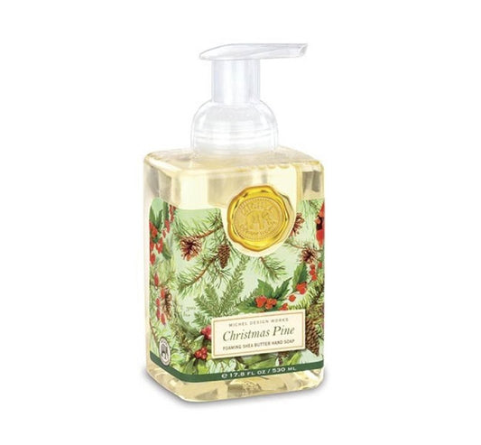 Michel Design Works FOA293 Scented Foaming Hand Soap, Christmas Pine