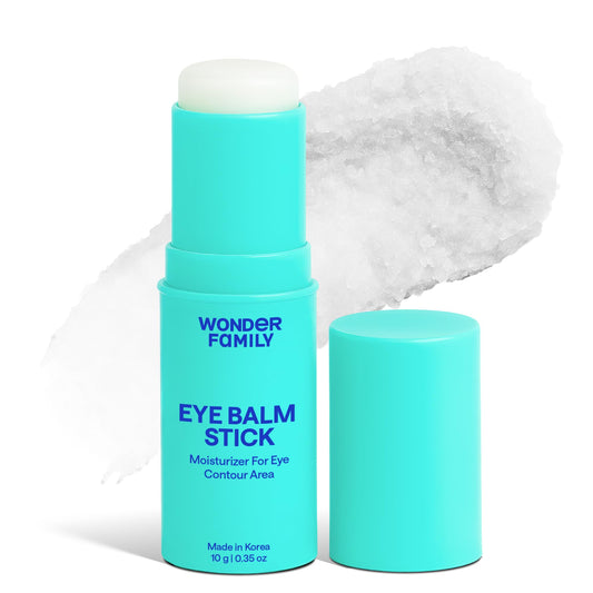 Korean Under Eye Balm Stick - Hydrating Eye Cream for Dark Circles and Puffiness, Wrinkles and Fine Lines - Moisturizing Korean Skin Care with Niacinamide, Vitamin E (Korean Under Eye Balm Stick)