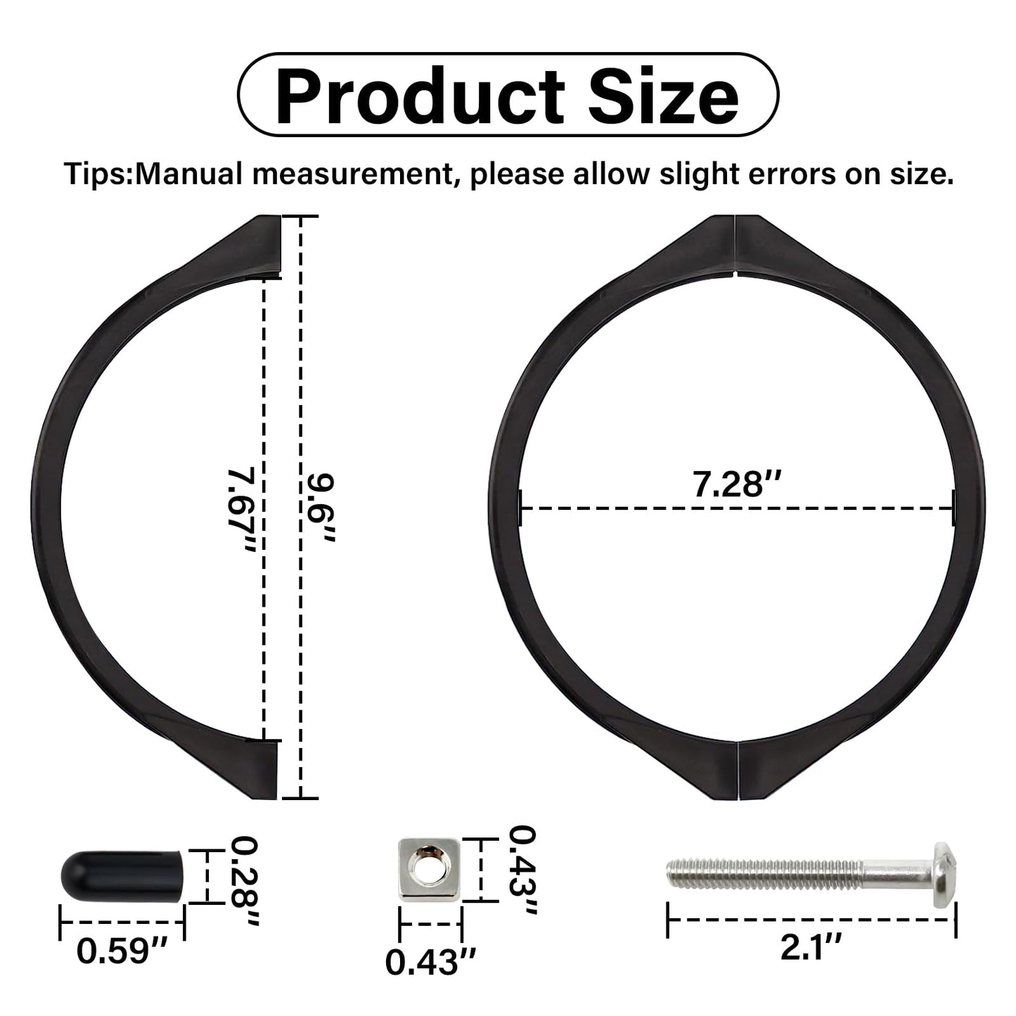 GMX600NM Flange Valve Clamp for Hayward Pro Series Sand Filter Pump Clamp with Screw Swimming Pool Filter Parts Replacement S164T S166T S180T S210T S210S S220T S230T S244T